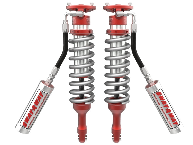 aFe 05-22 Toyota Tacoma / 03-09 4Runner V6 4L Sway-A-Way 2.5 Front Coilover Kit w/ Remote Reservoirs aFe