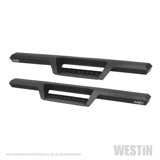Westin/HDX 07-17 Jeep Wrangler 2Dr Drop Nerf Step Bars - Textured Black Westin