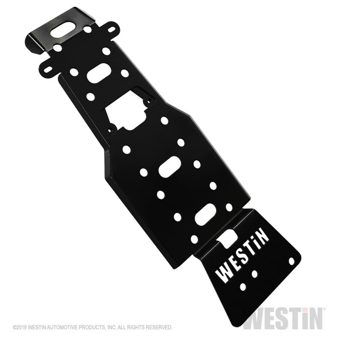Westin/Snyper 07-11 Jeep Wrangler Transmission Pan Skid Plate - Textured Black Westin