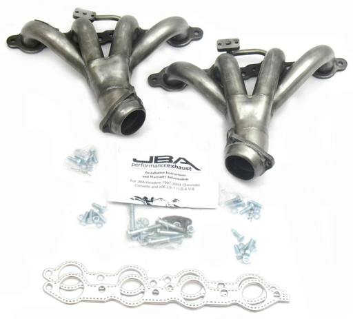 JBA 01-04 Corvette LS1/Z06 1 3/4in Header Shorty Stainless Steel JBA