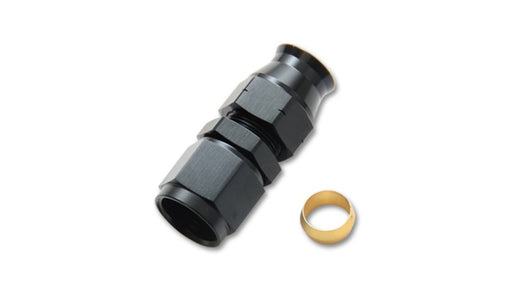 Vibrant -10AN Female to .625in Tube Adapter Fitting (w/Brass Olive Insert) Vibrant