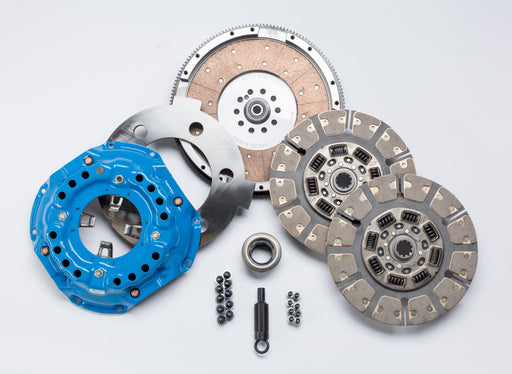 South Bend Clutch 94-98 Ford Powerstroke 7.3L 5sp Super Street Dual Disc Clutch Kit South Bend Clutch