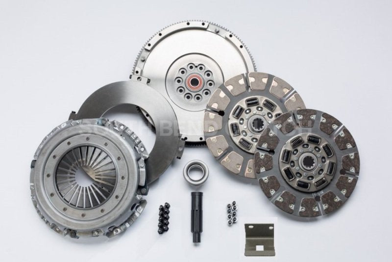 South Bend Clutch 08-09 Ford 6.4L ZF-6 Street Dual Disc Clutch Kit South Bend Clutch
