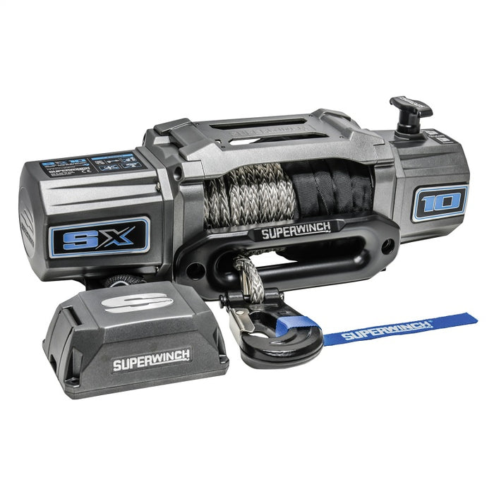 Superwinch 10000 LBS 12V DC 3/8in x 80ft Synthetic Rope SX 10000 Winch Superwinch