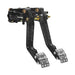 Wilwood Adjustable Balance Bar Brake w/ Offset Clutch Combo - Triple MC - Swing Mount - 5.50-6.25:1