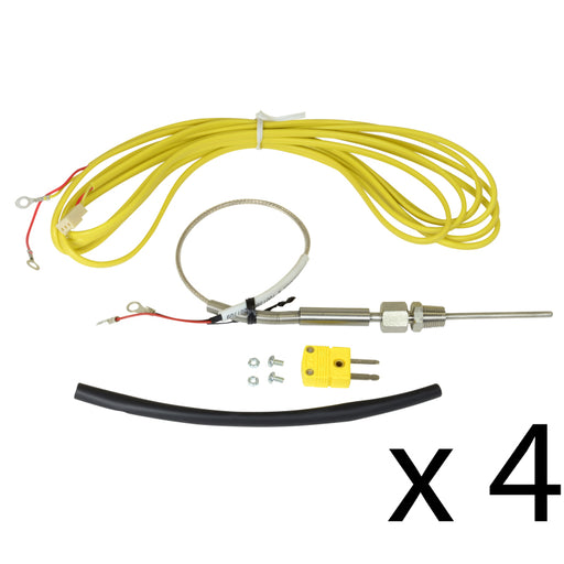 AEM Single K-Type Thermocouple Kit - 4 Pack AEM