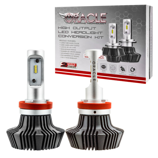 Oracle H11 4000 Lumen LED Headlight Bulbs (Pair) - 6000K SEE WARRANTY ORACLE Lighting