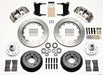 Wilwood Narrow Superlite 6R Front Hub Kit 14.00in Polished 67-69 Camaro 64-72 Nova Chevelle