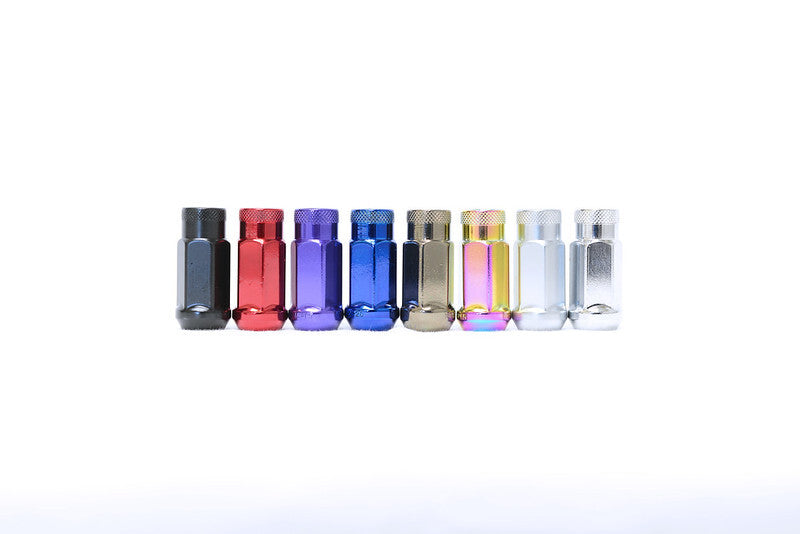 Wheel Mate Monster Open End Lug Nut Set of 4 - Red 1/2in Wheel Mate