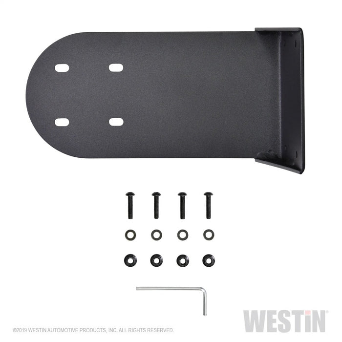 Westin 07-18 Jeep Wrangler JK / 18-22 Jeep Wrangler JL RotoPax Mount - Tex. Blk Westin