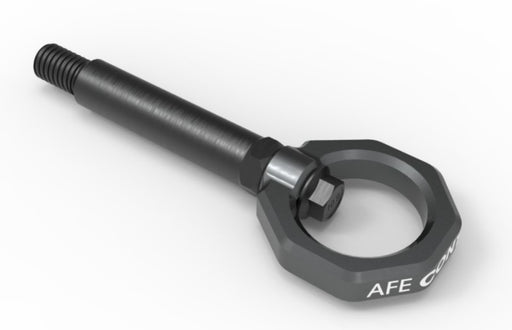 aFe Control Rear Tow Hook Grey BMW F-Chassis 2/3/4/M aFe