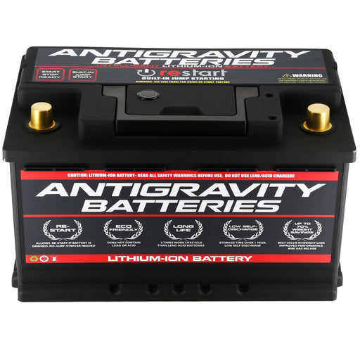 Antigravity H8/Group 49 Lithium Car Battery w/Re-Start Antigravity Batteries