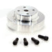 BBK 86-93 Mustang 5.0 Underdrive Pulley Kit - Lightweight CNC Billet Aluminum (3pc) BBK