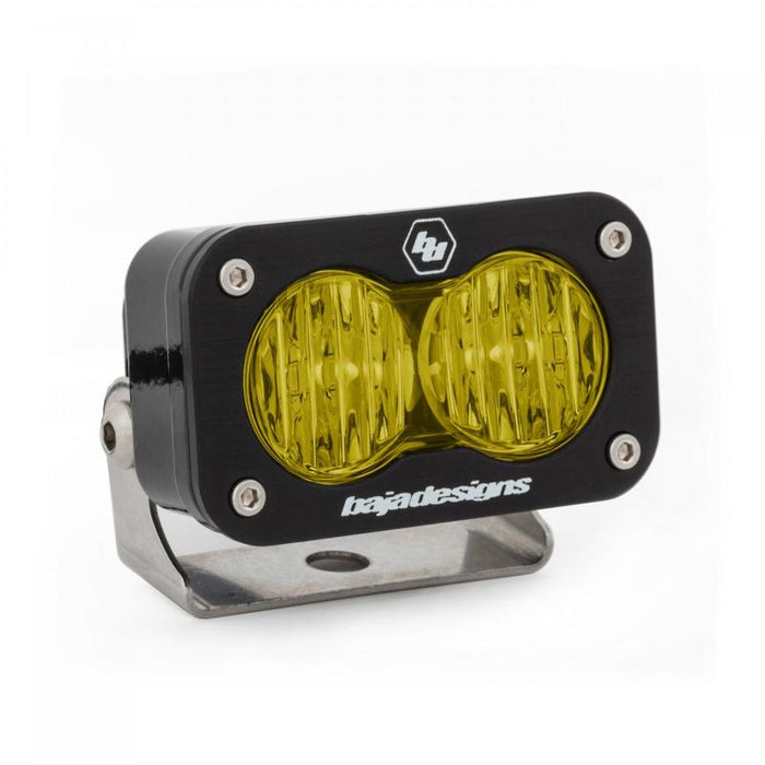 Baja Designs S2 Pro Wide Cornering Pattern LED Light - Amber Baja Designs