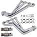 BBK 10-15 Camaro LS3 L99 Long Tube Exhaust Headers With Converters - 1-3/4 Chrome BBK