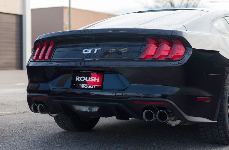 Roush 2018-2024 Ford Mustang 5.0L V8 Cat-Back Exhaust Kit (Fastback Only) Roush