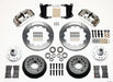 Wilwood Narrow Superlite 6R Front Hub Kit 12.88in Polished 67-69 Camaro 64-72 Nova Chevelle