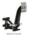 Wilwood Adjustable-Trubar Brake Pedal - Dual MC - Floor Mount - 6:1