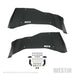 Westin 07-18 Jeep Wrangler JK Inner Fenders - Rear - Textured Black Westin