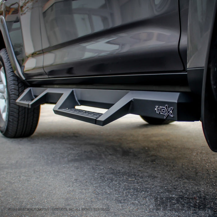 Westin/HDX 10-17 Toyota 4Runner Trail Edition Drop Nerf Step Bars - Textured Black Westin