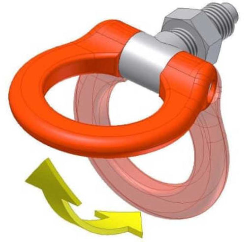 Cusco Tow Hook Swivel Joint Rear Honda Fit Cusco