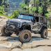 Westin/Snyper 07-17 Jeep Wrangler Tube Fenders - Rear - Textured Black Westin