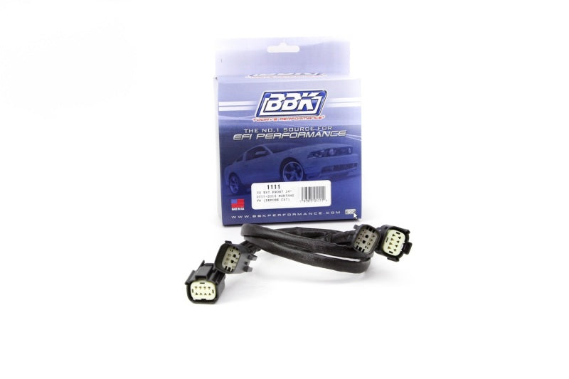 BBK 11-14 Mustang V6 Front O2 Sensor Wire Harness Extensions 24 (pair) BBK