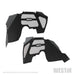 Westin 07-18 Jeep Wrangler JK Inner Fenders - Front - Textured Black Westin