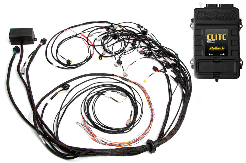 Haltech Elite 2500 Terminated Harness ECU Kit w/ EV1 Injector Haltech