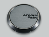 Advan 63mm Flat Centercap - Hyper Black Advan