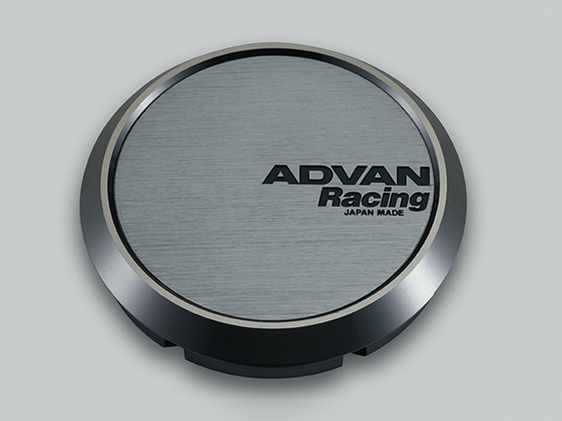Advan 63mm Flat Centercap - Hyper Black Advan