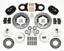 Wilwood Forged Dynalite Front Kit 11.00in Drilled 1970-1973 Mustang Disc & Drum Spindle