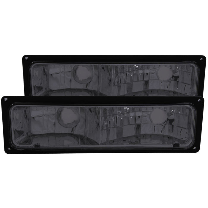 ANZO 1988-1998 Chevrolet C1500 Euro Parking Lights Smoke ANZO