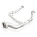 Stainless Works 2015-16 F150 2.7L Downpipe 3in High-Flow Cats Y-Pipe Factory Connection Stainless Works