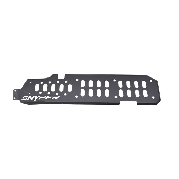 Westin/Snyper 07-17 Jeep Wrangler Unlimited Gas Tank Skid Plate - Textured Black Westin