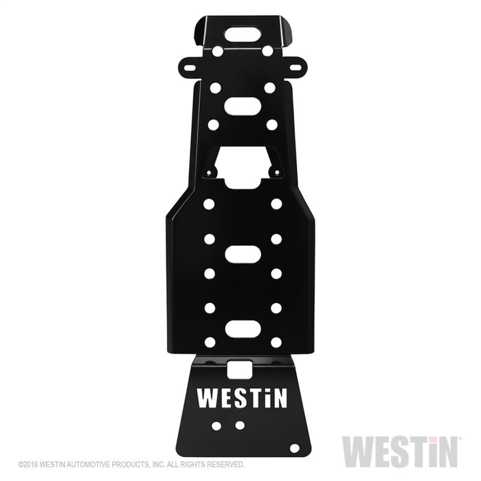 Westin/Snyper 07-11 Jeep Wrangler Transmission Pan Skid Plate - Textured Black Westin