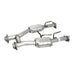 BBK 79-93 Mustang 5.0 Short Mid H Pipe With Catalytic Converters 2-1/2 For BBK Long Tube Headers BBK