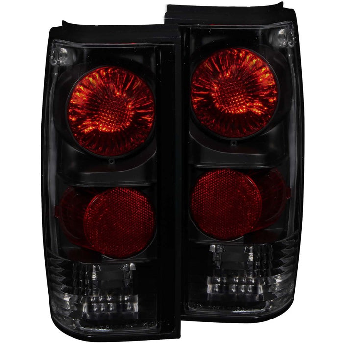 ANZO 1982-1994 Chevrolet S-10 Taillights Dark Smoke ANZO