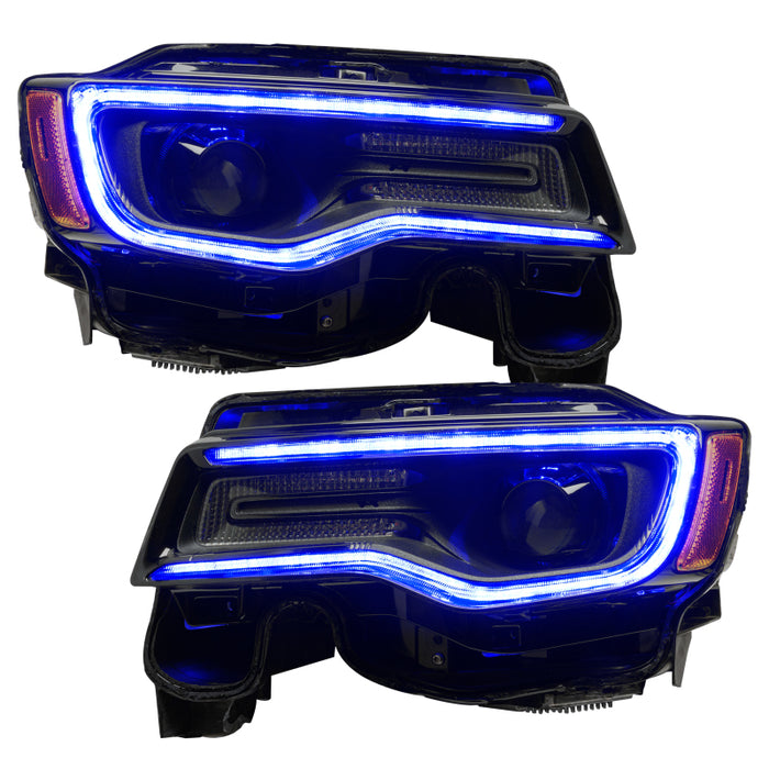 Oracle 1421 Jeep Grand Cherokee Dynamic Headlight DRL Upgrade Kit  ColorSHIFT Dynamic SEE WARRANTY ORACLE Lighting