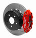 Wilwood 2020+ Jeep Gladiator (JT) Narrow Superlite 4R Rear Slotted Brake Kit 14.00in Red w/ Lines