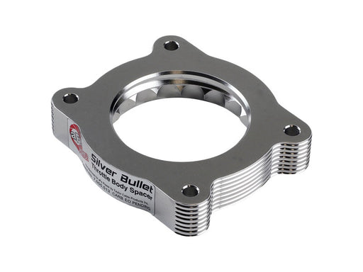 aFe 07-13 Chevrolet Silverado 1500/GMC Sierra 1500 Silver Bullet Throttle Body Spacer - Silver aFe