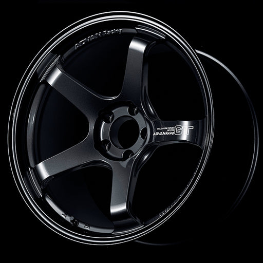 Advan GT Beyond 18x9.5 +38 5-114.3 Racing Titanium Black Advan