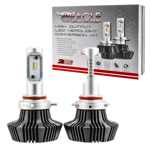 Oracle 9012 4000 Lumen LED Headlight Bulbs (Pair) - 6000K SEE WARRANTY ORACLE Lighting