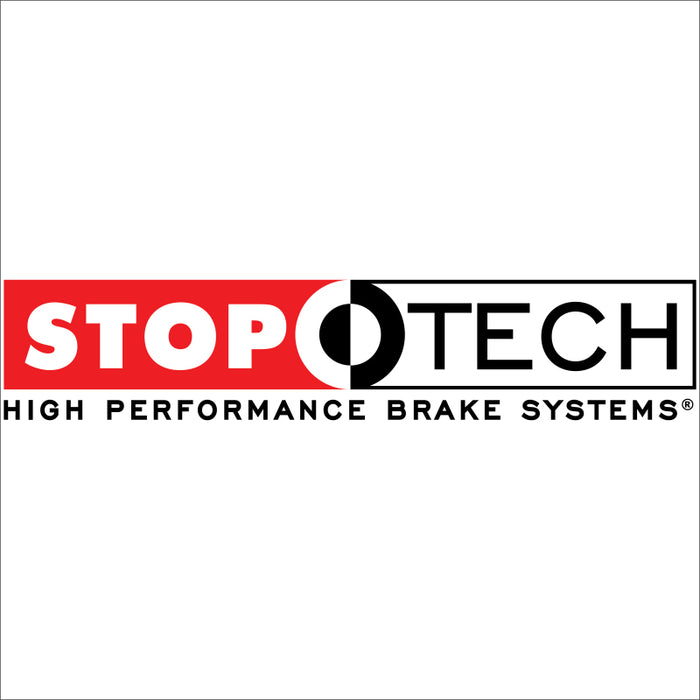 StopTech Porsche 911 Turbo/GT2/GT3 BBK Replacement Front Left Slotted 355x35mm AeroRotor Stoptech