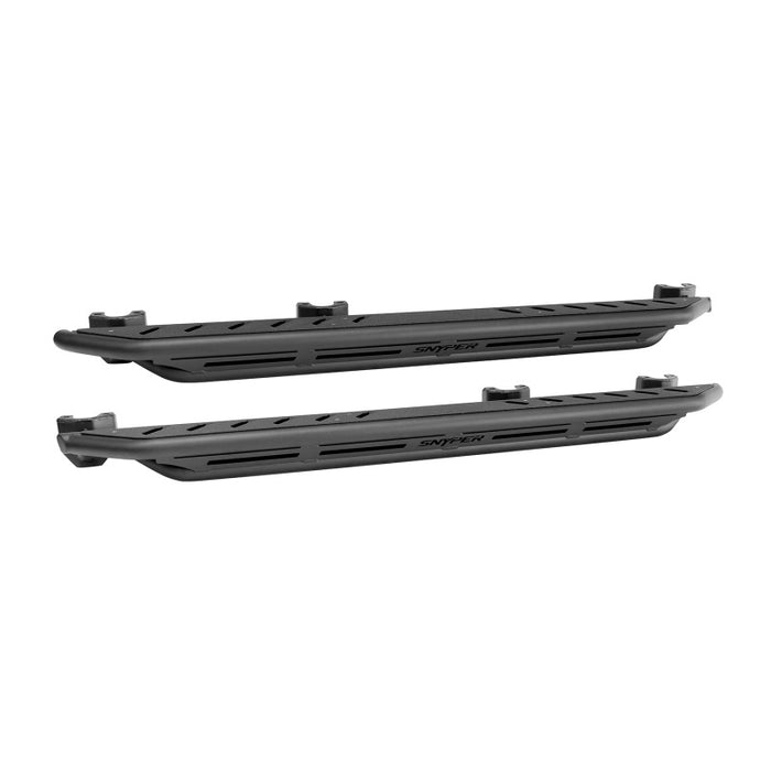 Westin/Snyper 07-17 Jeep Wrangler Unlimited Triple Tube Rock Rail Steps - Textured Black Westin