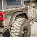 Westin/Snyper 18-20 Jeep Wrangler Tube Fenders - Rear - Textured Black Westin