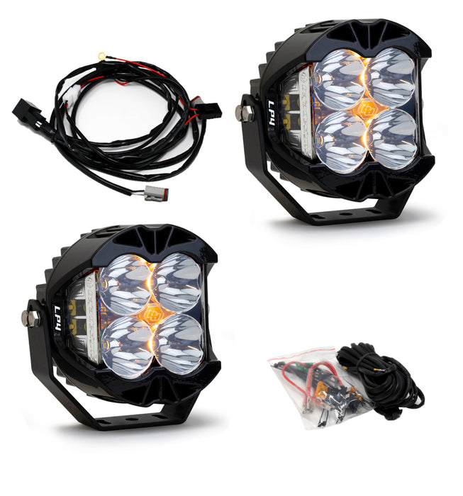 Baja Designs LP4 Pro Spot LED - Clear (Pair) Baja Designs