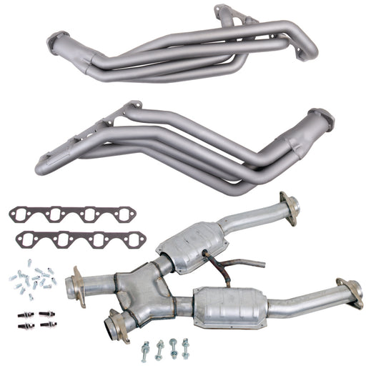 BBK 94-95 Ford Mustang 5.0L 1-5/8 Long Tube Headers w/High Flow Catted X-Pipe (Ti Ceramic) BBK