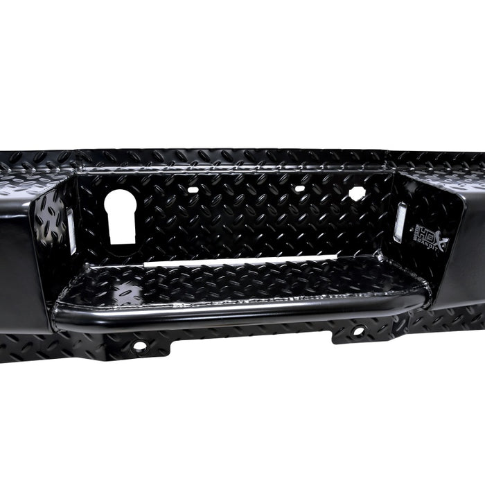Westin 11-16 Ford F-250/350 HDX Bandit Rear Bumper - Black Westin