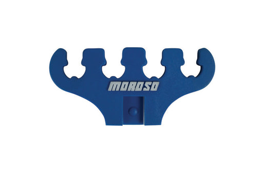 Moroso Wire Loom - 7-9mm - 4 Hole - Blue - 2 Per Card Moroso